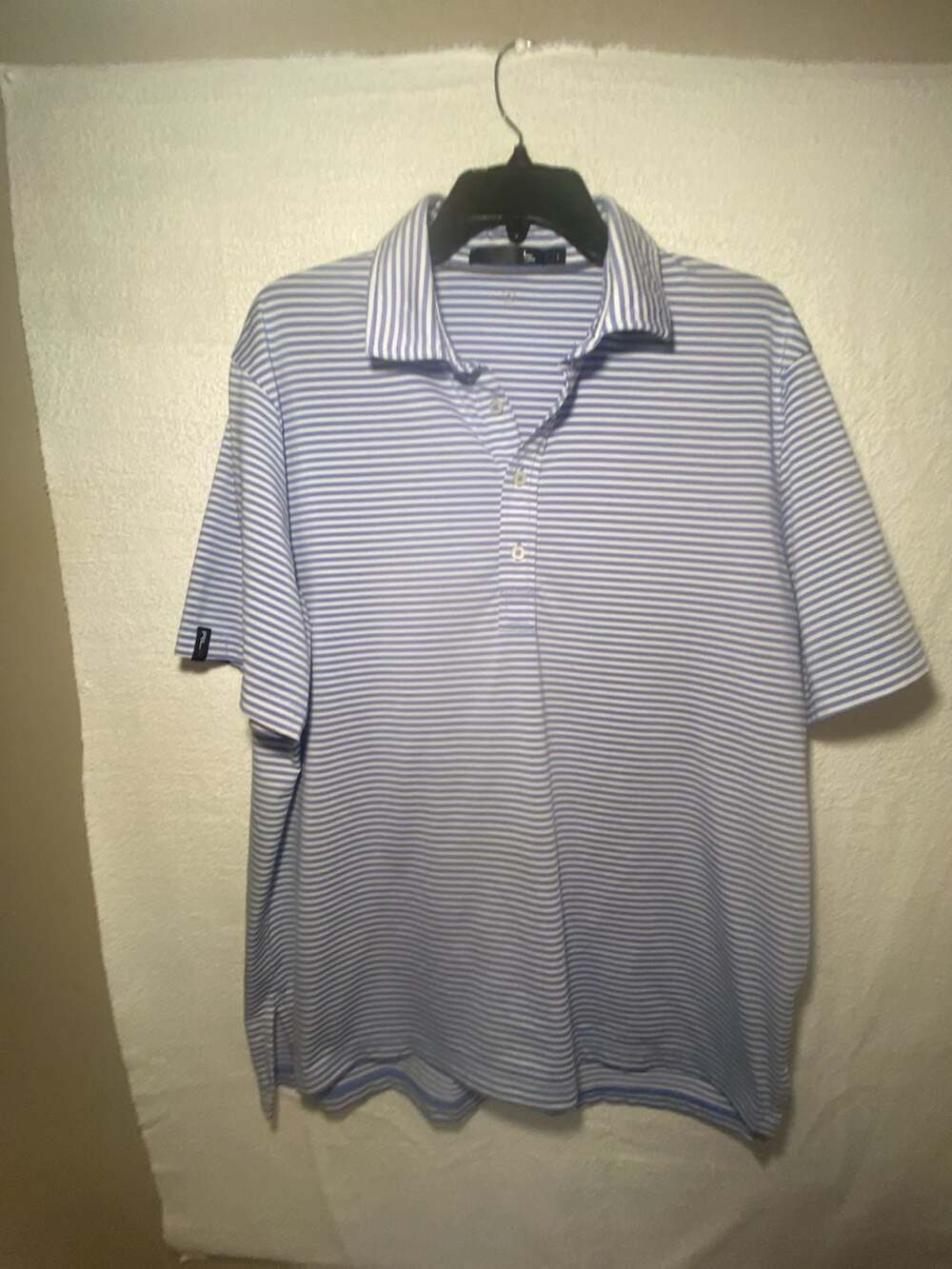 RLX Ralph Lauren Performance Striped Golf Polo Shirt